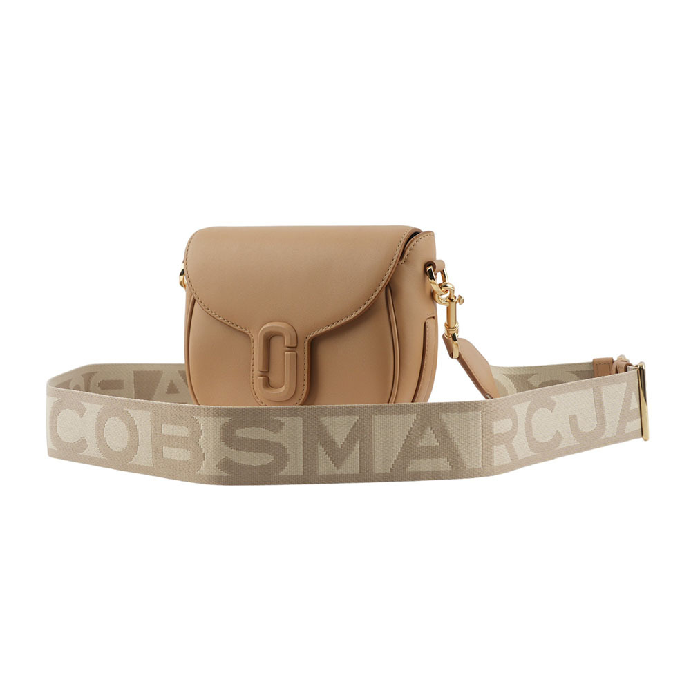 【MARC JACOBS】THE MESSENGER 小款翻蓋馬鞍斜背包(駝色) 2S3HMS003H03 230