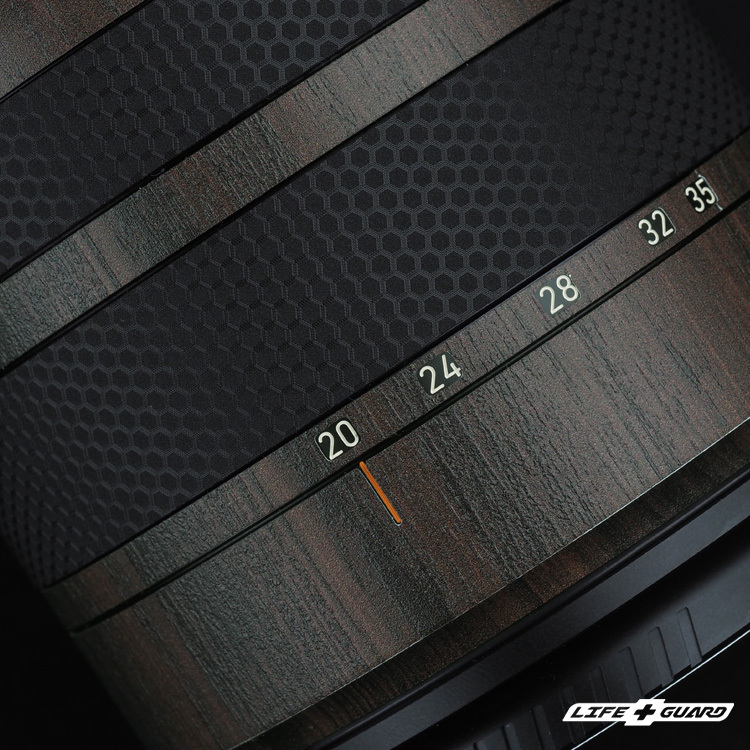 LIFE+GUARD 遮光罩貼膜展示圖，LIFE+GUARD 風格設計