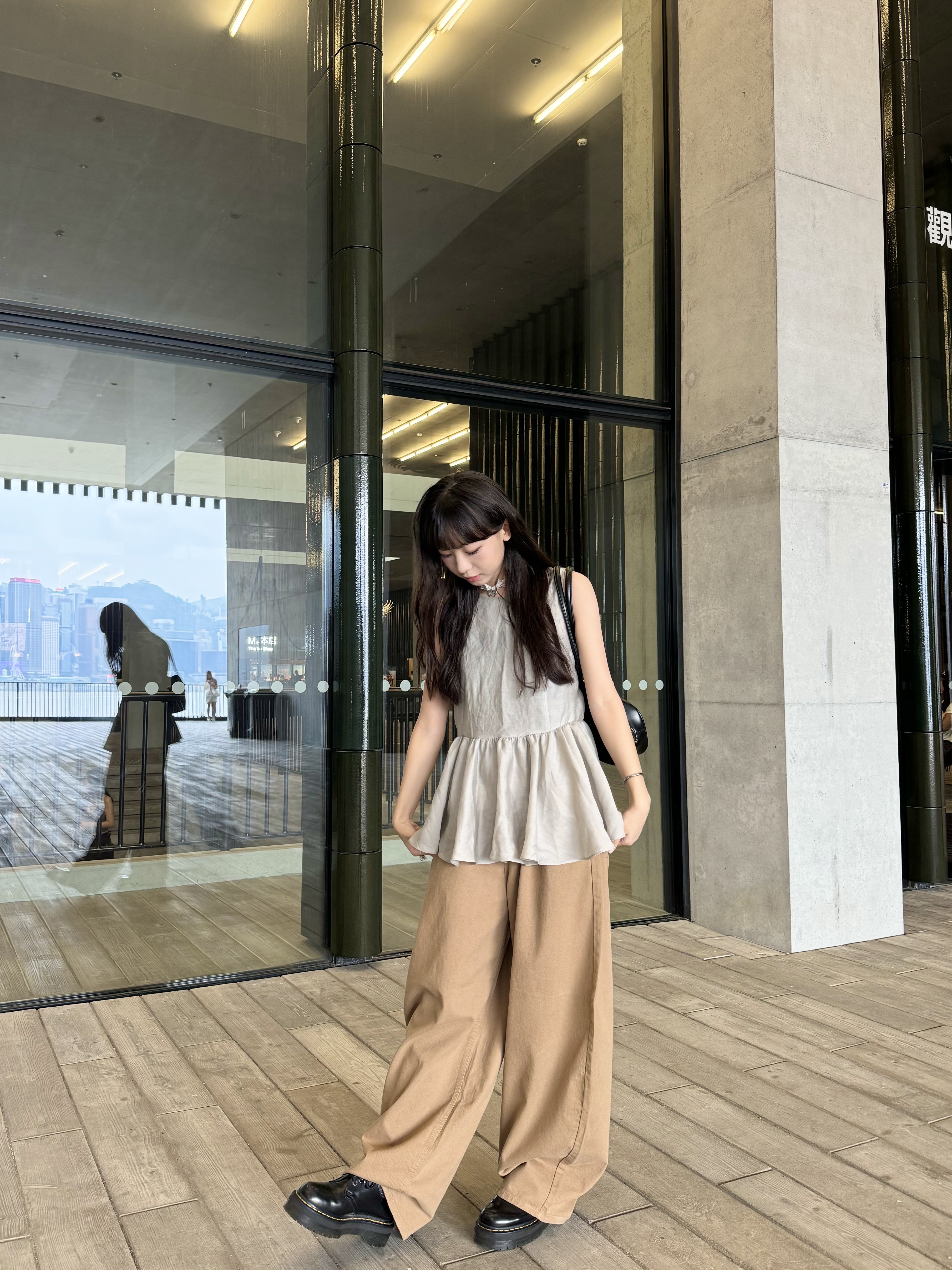 [𝟓色入] 正色牛仔波波形褲( 𝐁𝐄𝐈𝐆𝐄/ 𝐊𝐇𝐀𝐊𝐈 / 𝐁𝐋𝐀𝐂𝐊 )