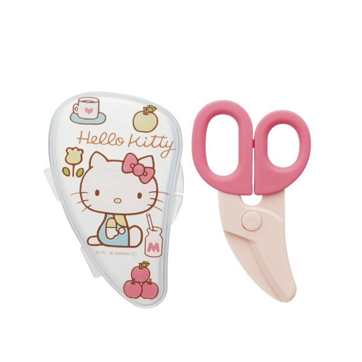 日本品牌 Skater Hello Kitty 食物小型剪刀連盒 -BFC1