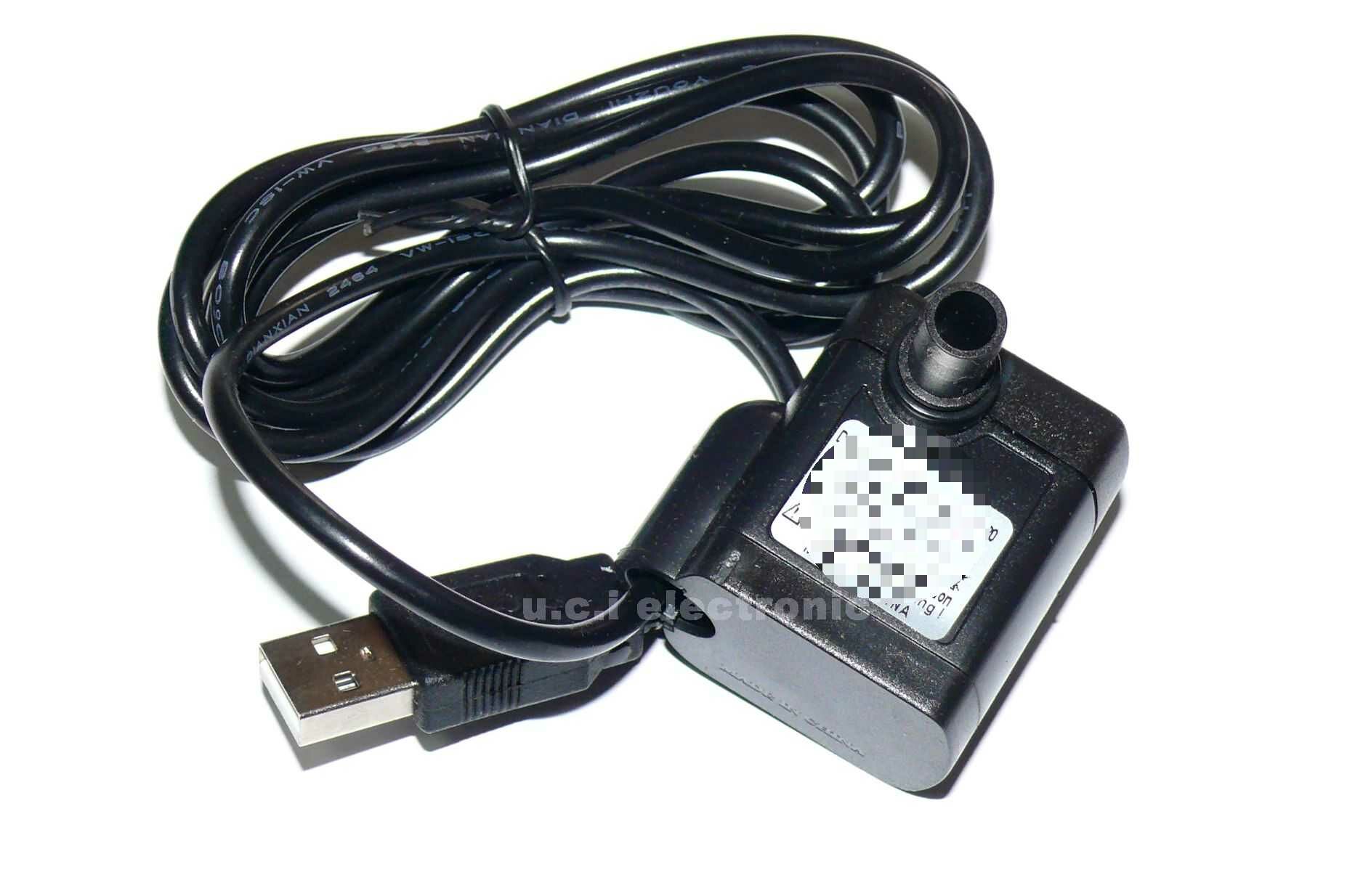 【UCI電子】(L-17) USB小老鼠USB水泵 5V迴圈靜音微型無刷直流水泵迷你型水泵 潛水泵