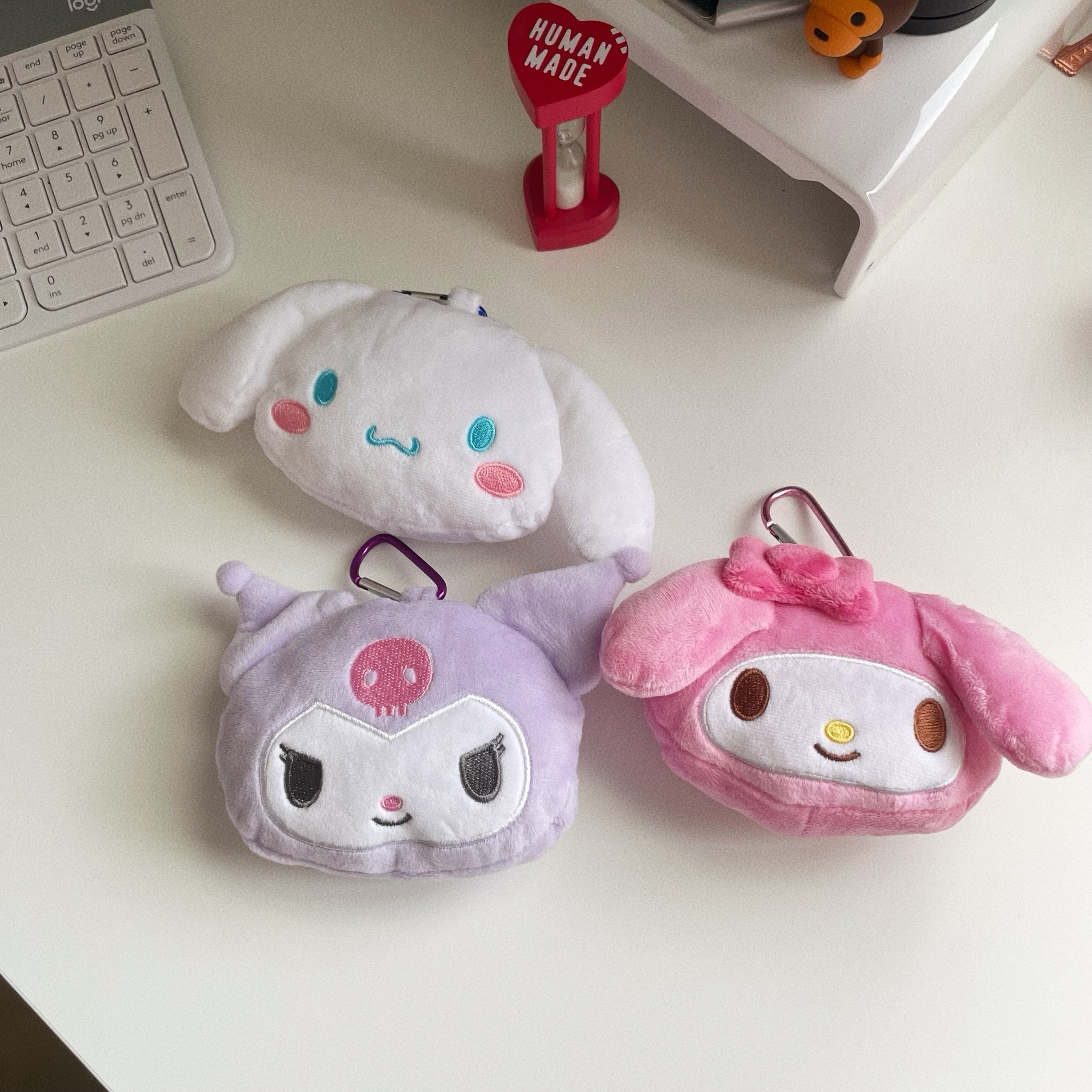 日本限定 Sanrio 三麗鷗 酷洛米 大耳狗 美樂蒂 吊飾 零錢包 收納 小包