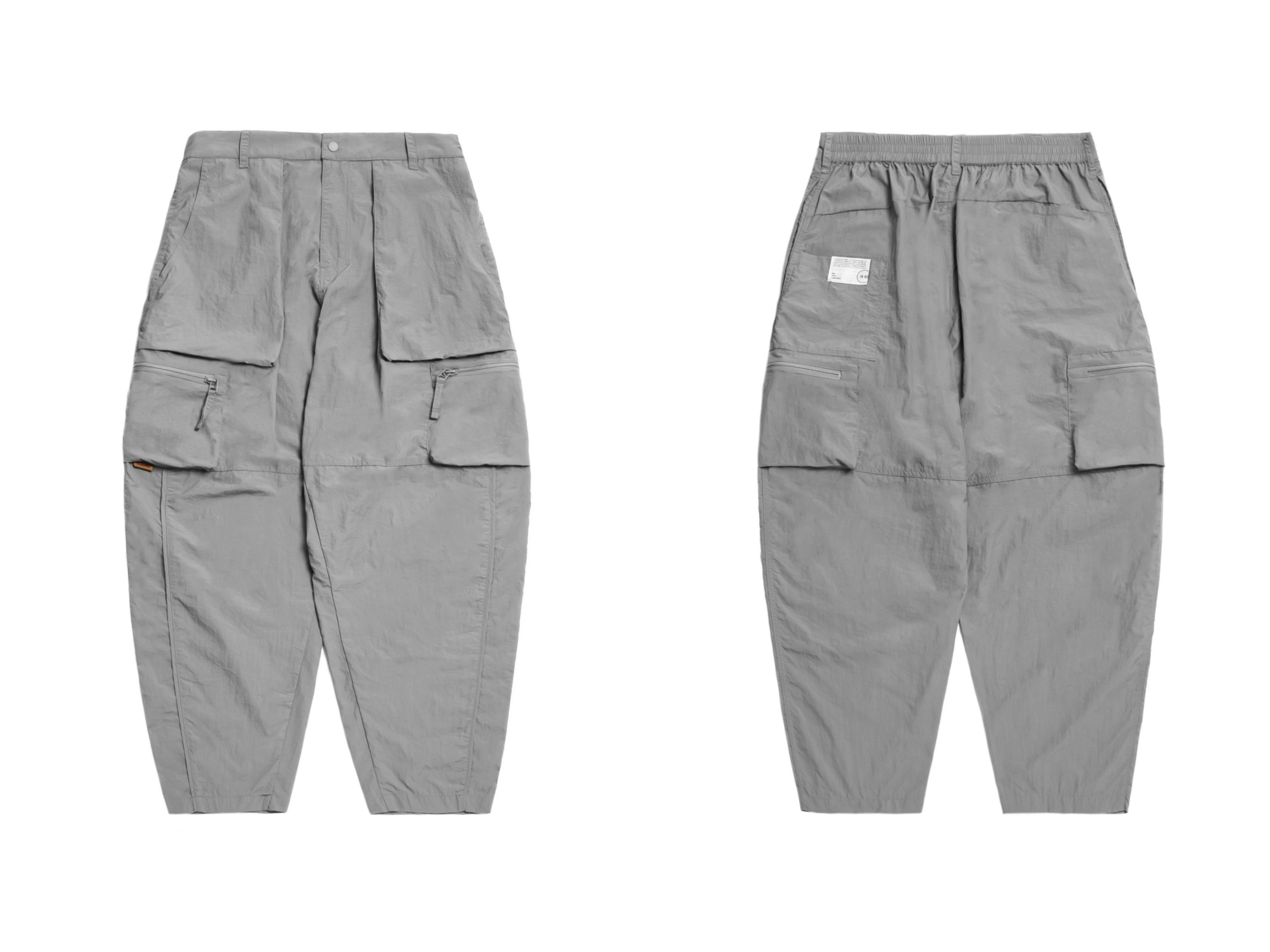 パンツ PERSEVERE MULTI POCKET CARGO PANTS PERSEVERE LAYERED POCKET CARGO PANTS - BEIGE