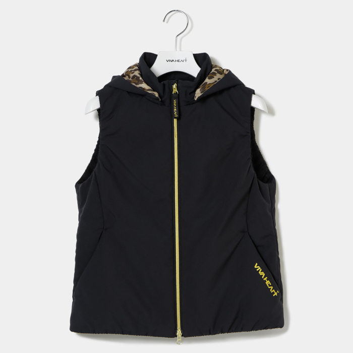 女士-保暖豹紋背心