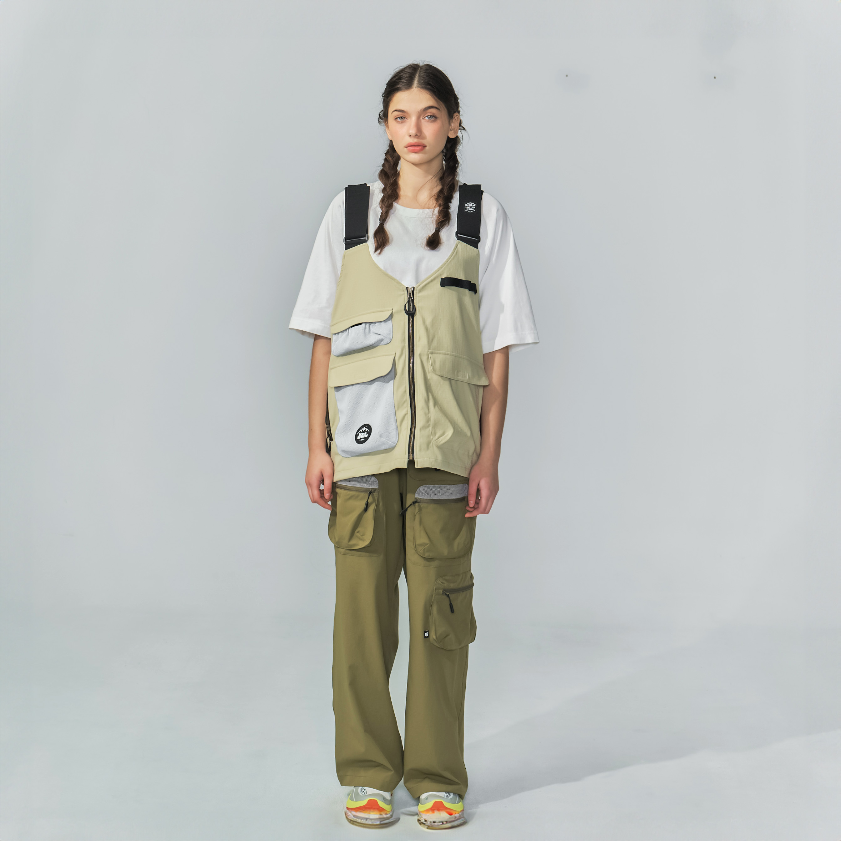 中性抗污防油超潑水工裝機能長褲_Austin Pants