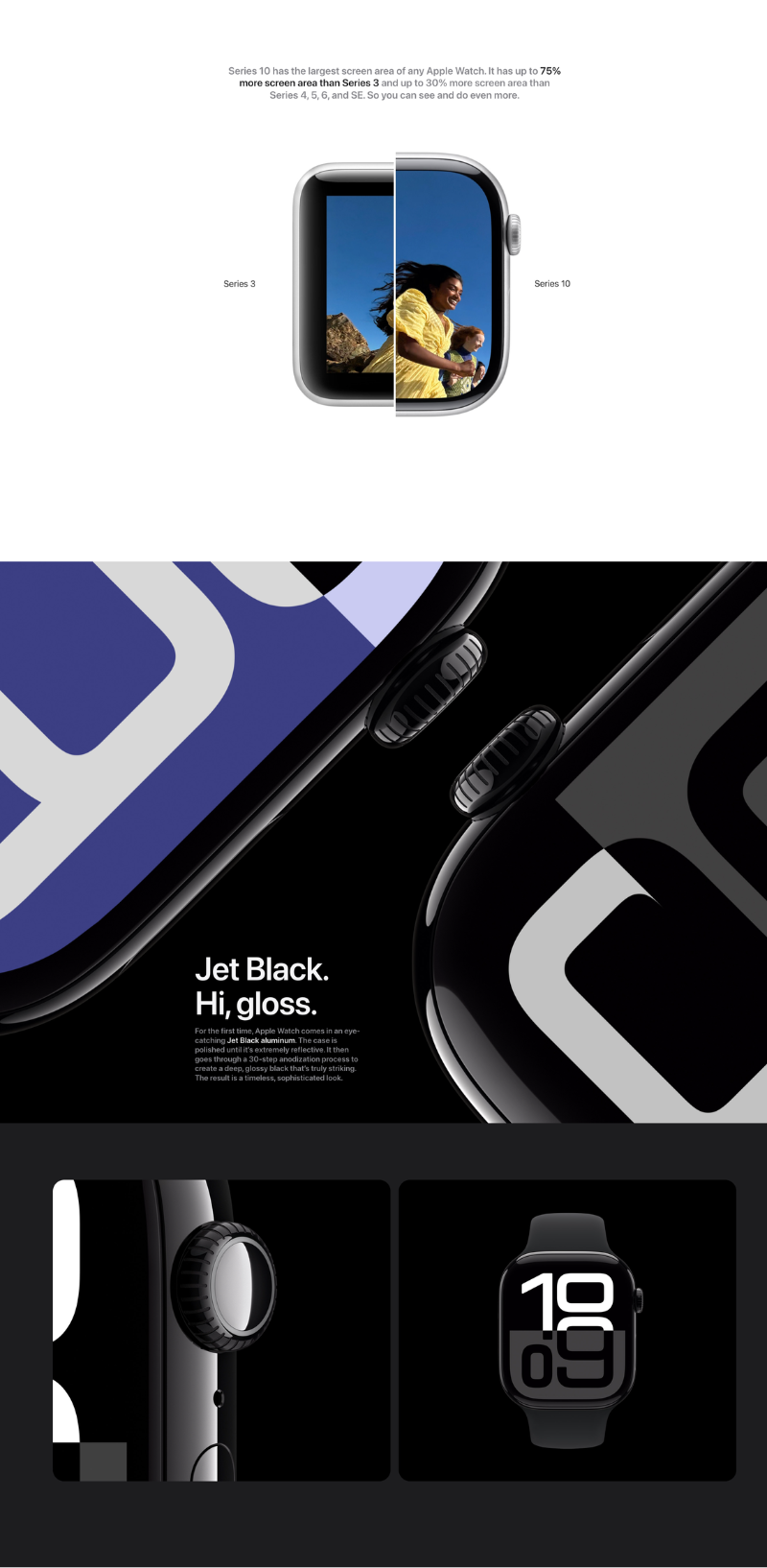 Apple Watch Series10 42mm 智能手錶 [GPS] 運動錶帶 [3色]【香港行貨】