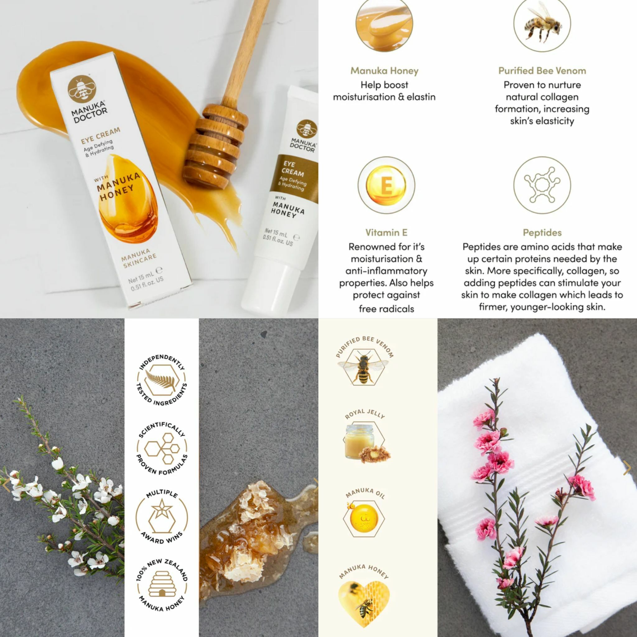 【預購】Manuka Doctor F091594 麥盧卡蜂蜜眼霜