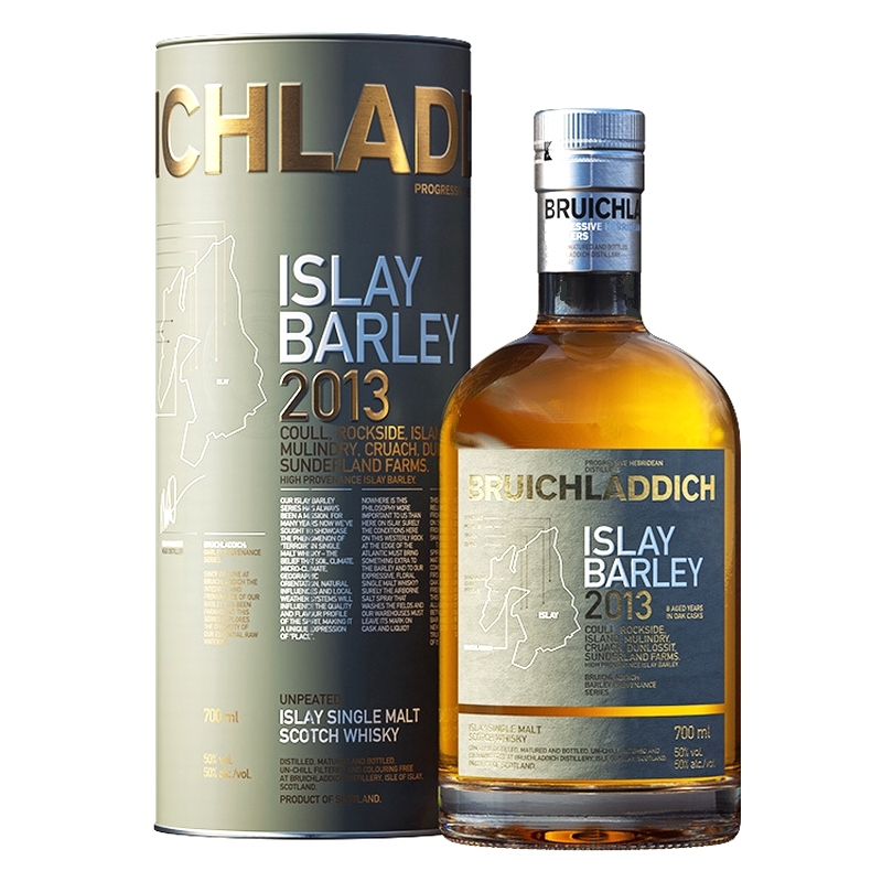 布萊迪波夏2013艾雷島大麥單一純麥威士忌 Bruichladdich Islay Barley 2013 Unpeated Single Malt Whisky