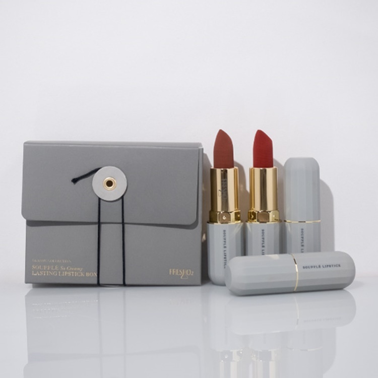 舒芙蕾濃醇絲絨唇膏禮盒