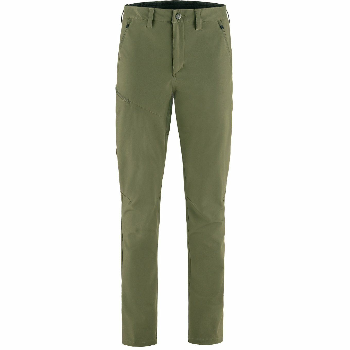 Fjallraven 北極狐 Abisko Trail Stretch Trousers M 男款 健行長褲 休閒彈性長褲 12200163-625 月桂綠 [HappyOutdoor]