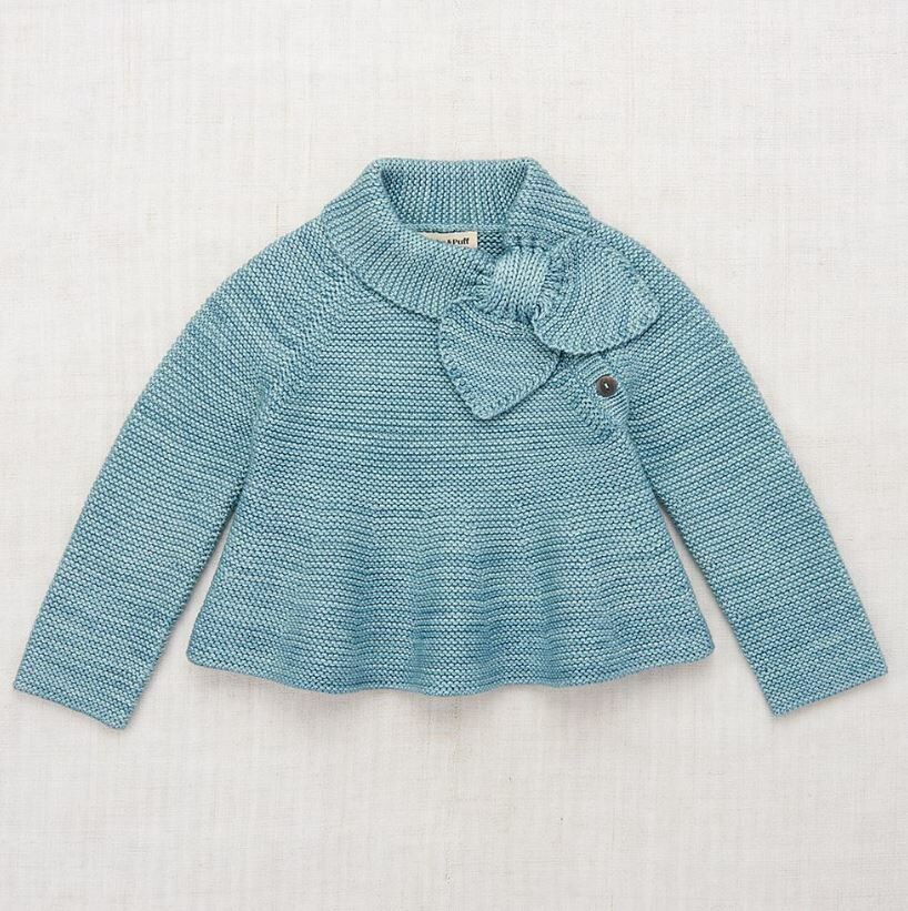 Misha & Puff 斜領傘擺毛衣 Peplum Scout Pullover - Yonder