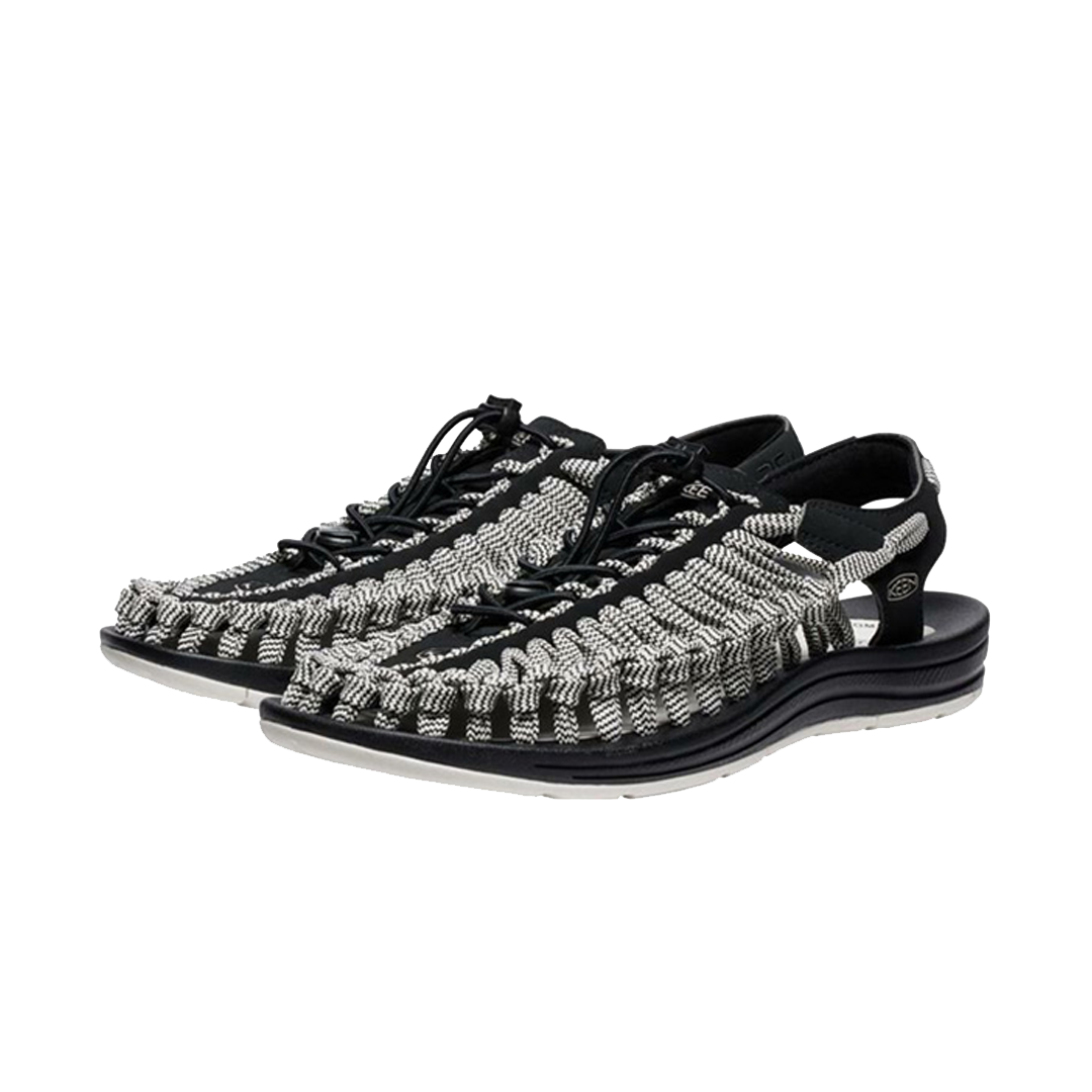 KEEN 美國 KEEN UNEEK FLAT 男款 黑色/白色 30K28876