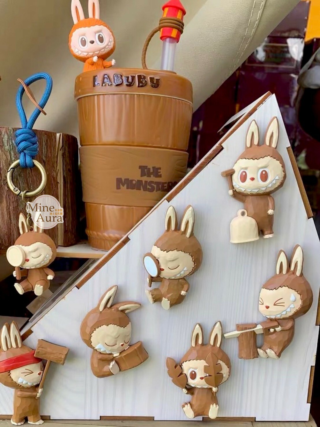 POP MART 泡泡瑪特 LABUBU 拉布布 木工坊系列 磁鐵 冰箱貼 盲選盒 盲盒 -泡泡瑪特城市樂園