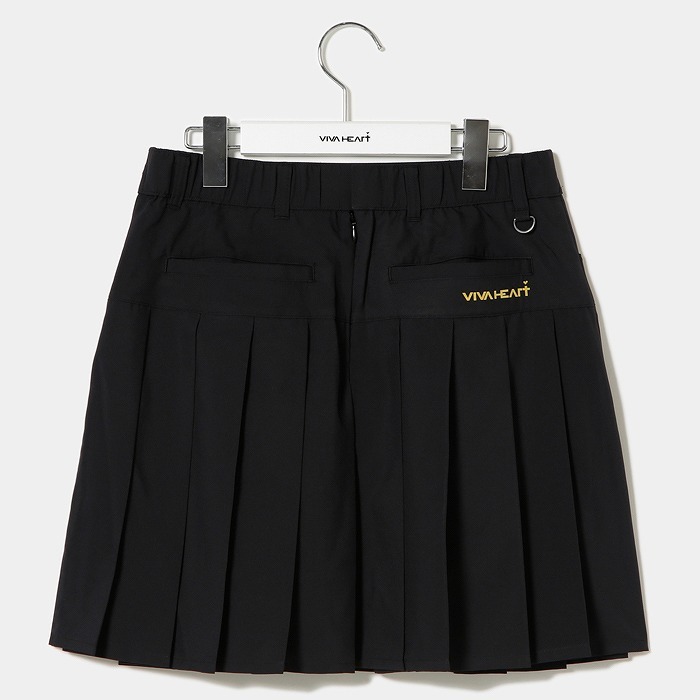 女士-素色百褶裙