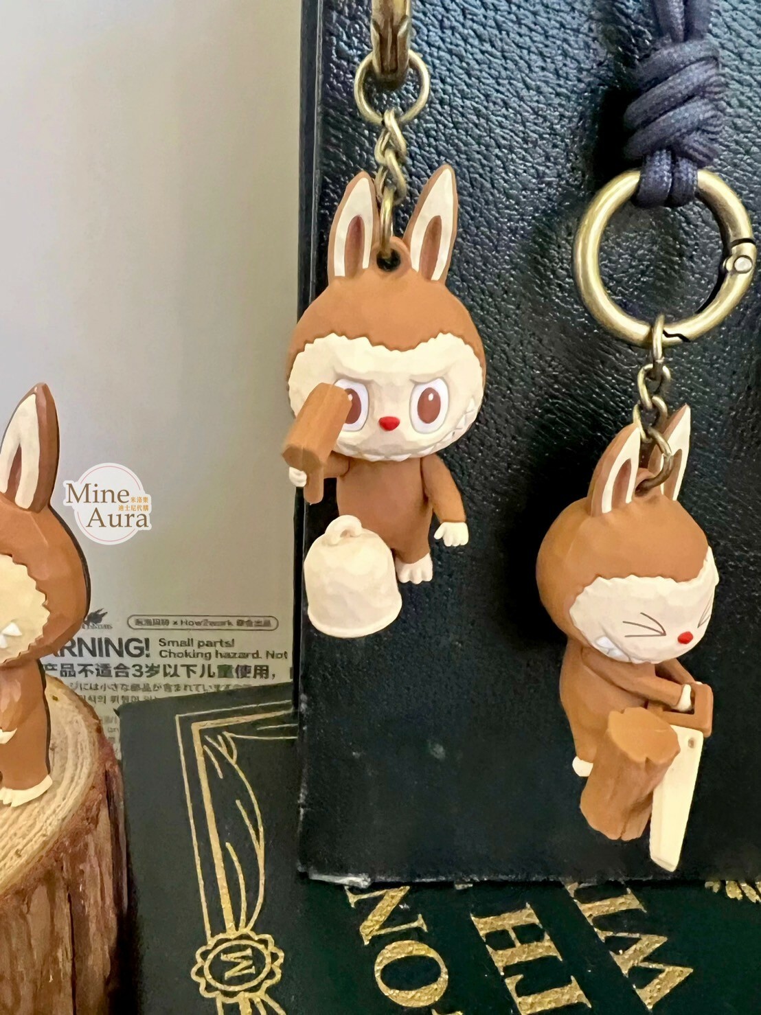 POP MART 泡泡瑪特 LABUBU 拉布布 木工坊系列 鑰匙圈 吊飾 盲選盒 盲盒 -泡泡瑪特城市樂園