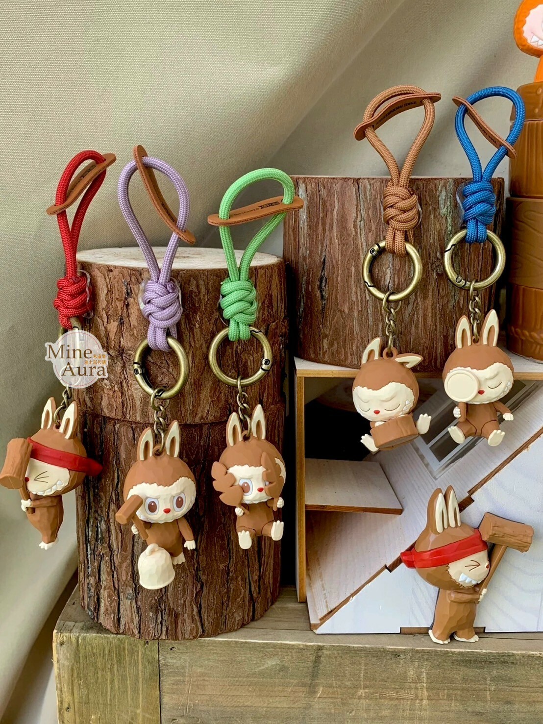 POP MART 泡泡瑪特 LABUBU 拉布布 木工坊系列 鑰匙圈 吊飾 盲選盒 盲盒 -泡泡瑪特城市樂園