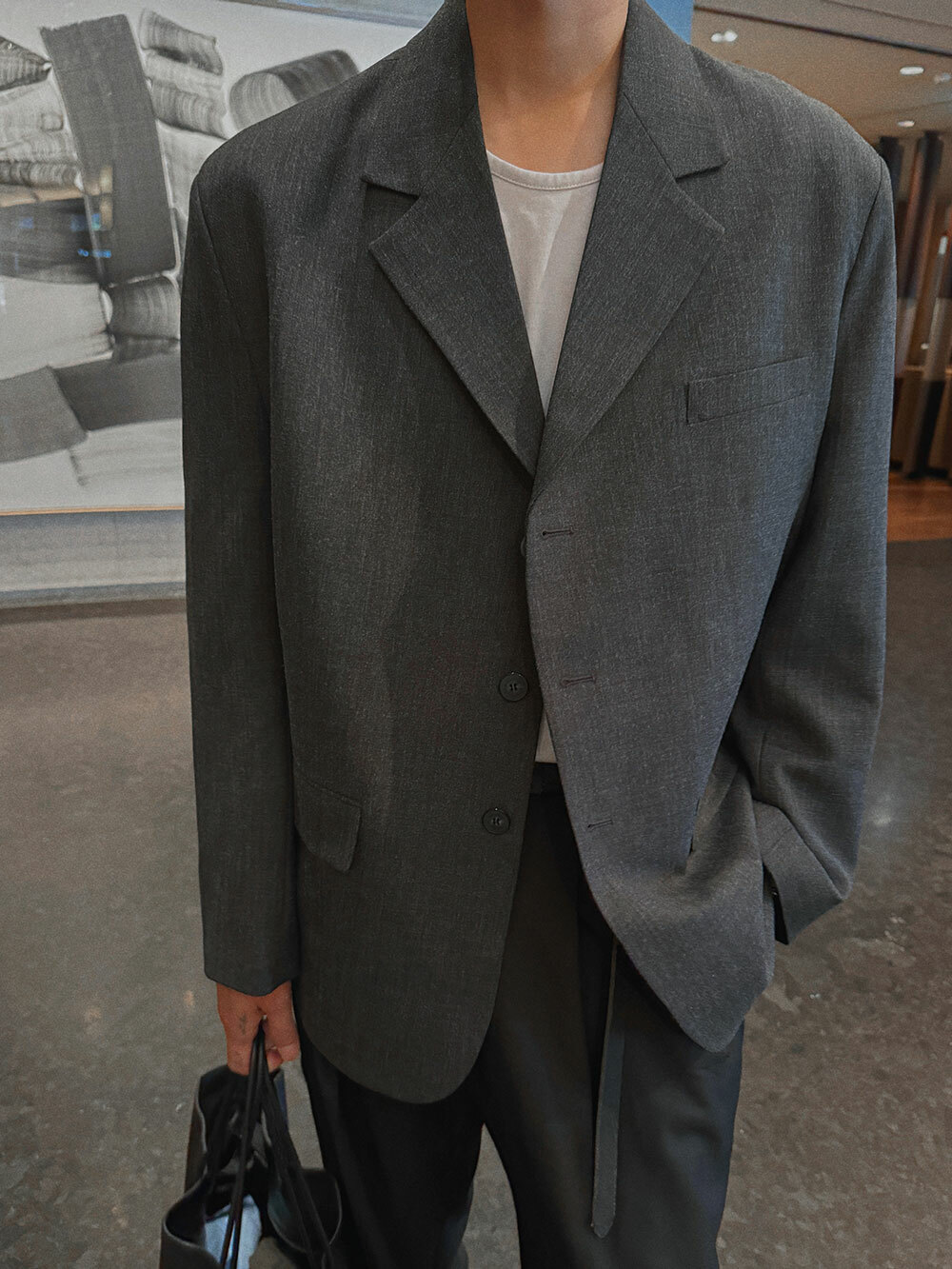 Harris三扣西裝外套