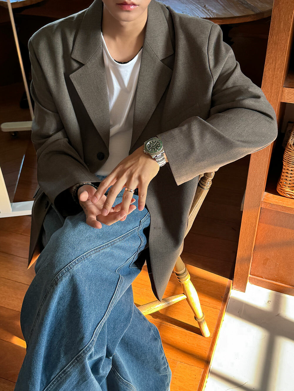 Harris三扣西裝外套