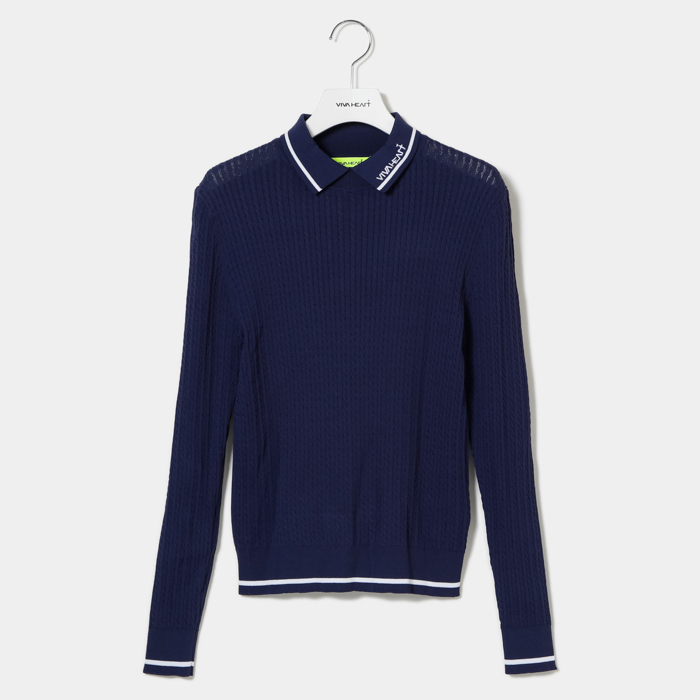 女士-長袖羅紋針織衫