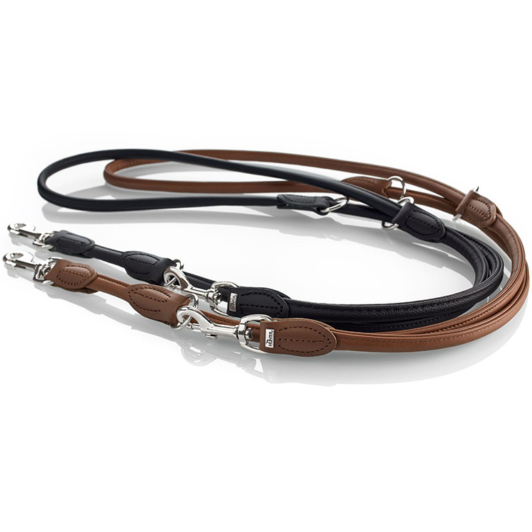 Round & Soft 經典圓潤牛皮 多功能牽繩