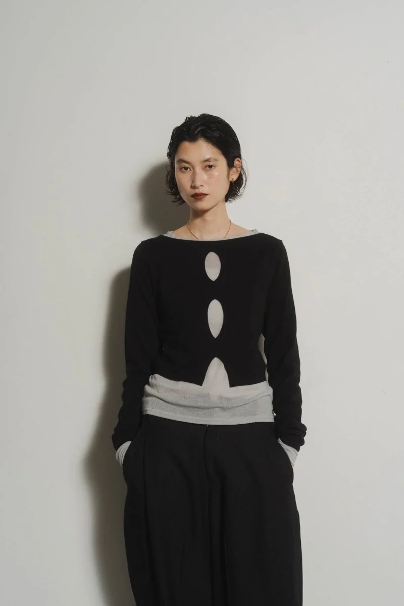 Knuth Marf - layered color tops / 2COLORS