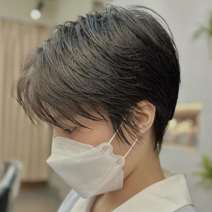 Recommended hairstylist in Keelung: AG's pixie cut creations for women.