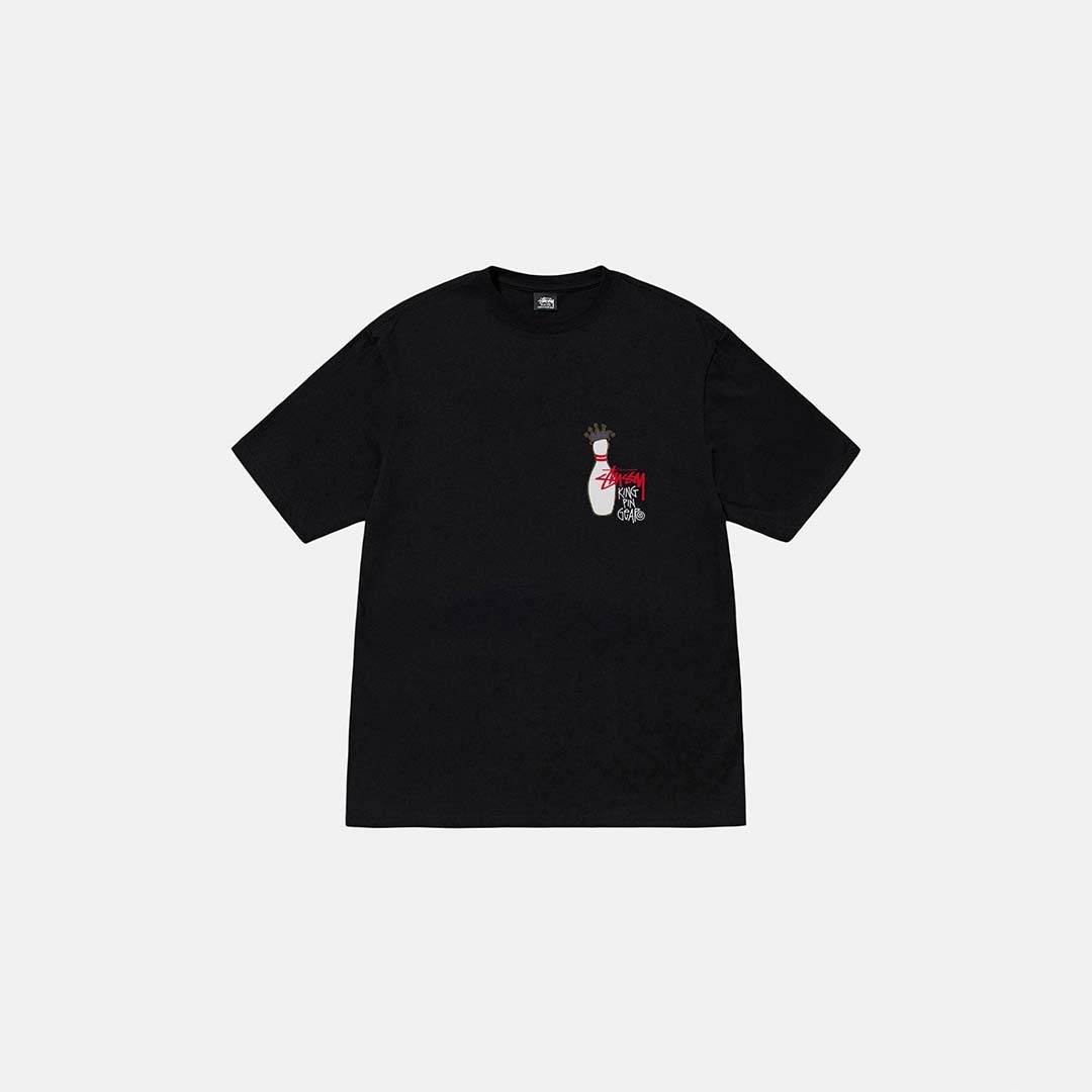 2024AW STUSSY KINGPIN TEE 保齡球 S號瓶 LOGO 短T 現貨