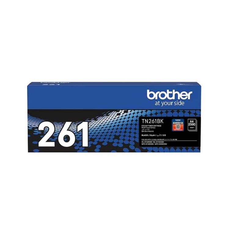 Brother TN261 BK 標準容量黑色碳粉盒