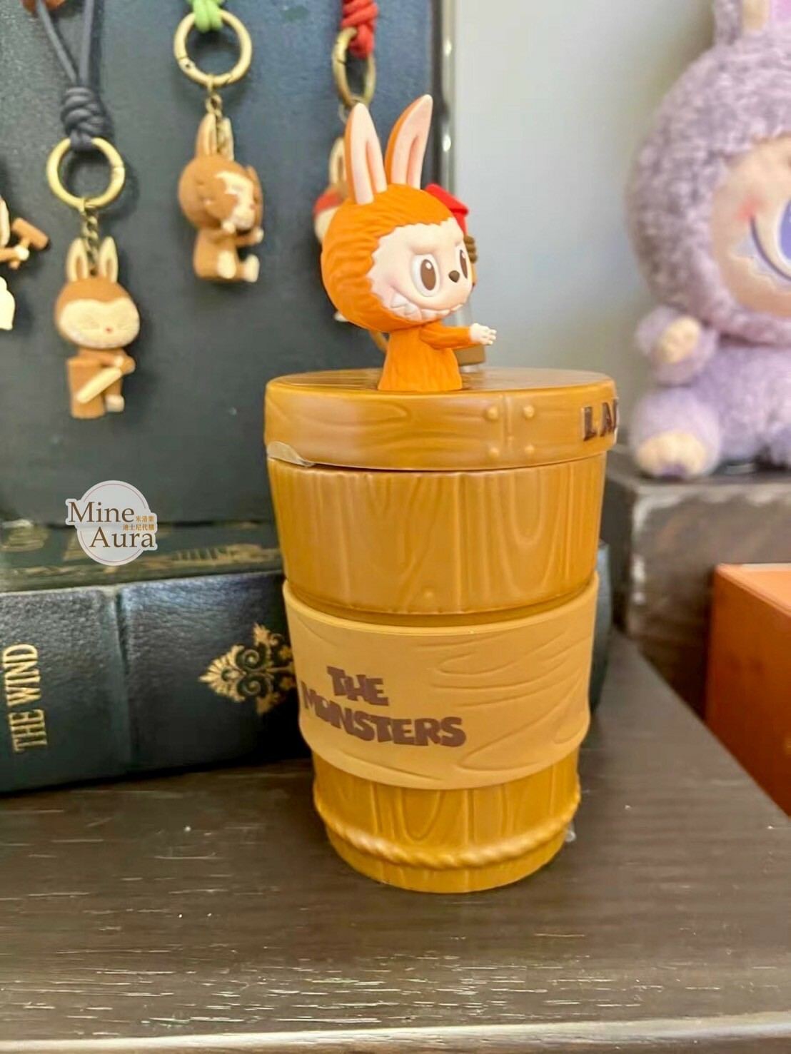 POP MART 泡泡瑪特 LABUBU 拉布布 木工坊系列 吸管 陶瓷 水杯 杯子 -泡泡瑪特城市樂園