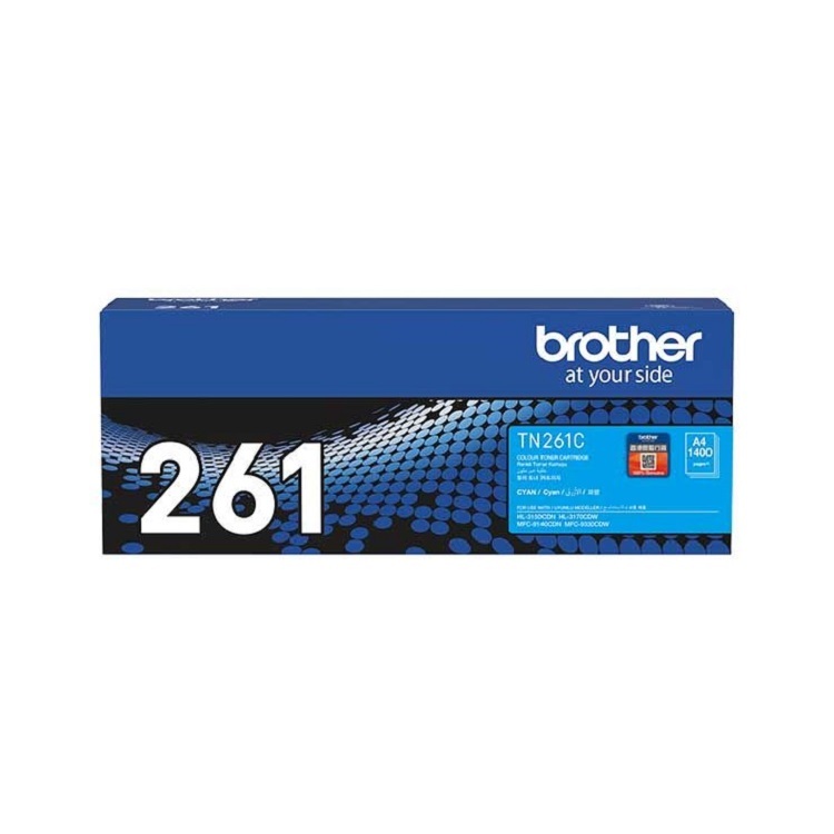Brother TN261 C 標準容量藍色碳粉盒
