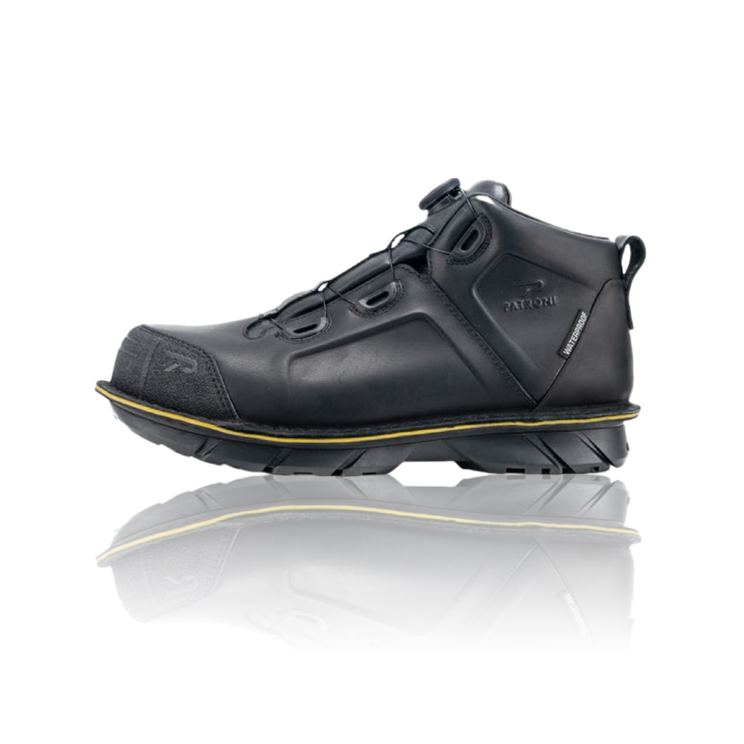 PATRONI 暗影靴 SF2207 SD防水快旋鈕絕緣安全鞋