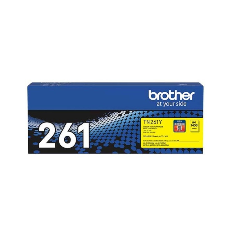 Brother TN261 Y 標準容量黃色碳粉盒