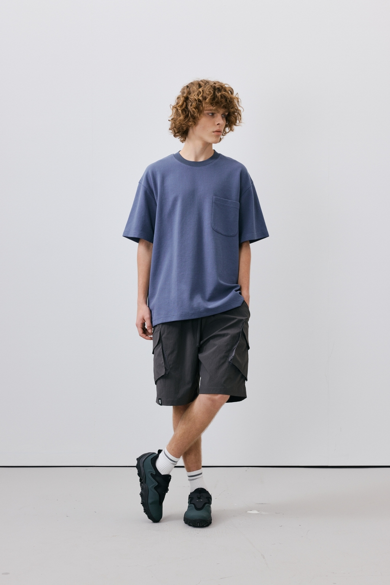 BOHRHOO 24AW 線圈字母印花TEE