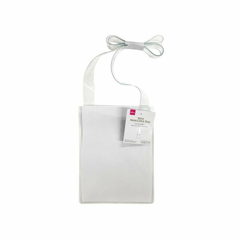 側背袋/透明 14x18x0.3cm