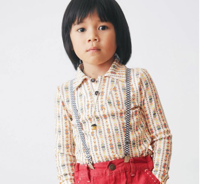 Misha & Puff 長袖 Polo 衫 Rory Top - String Bohemia