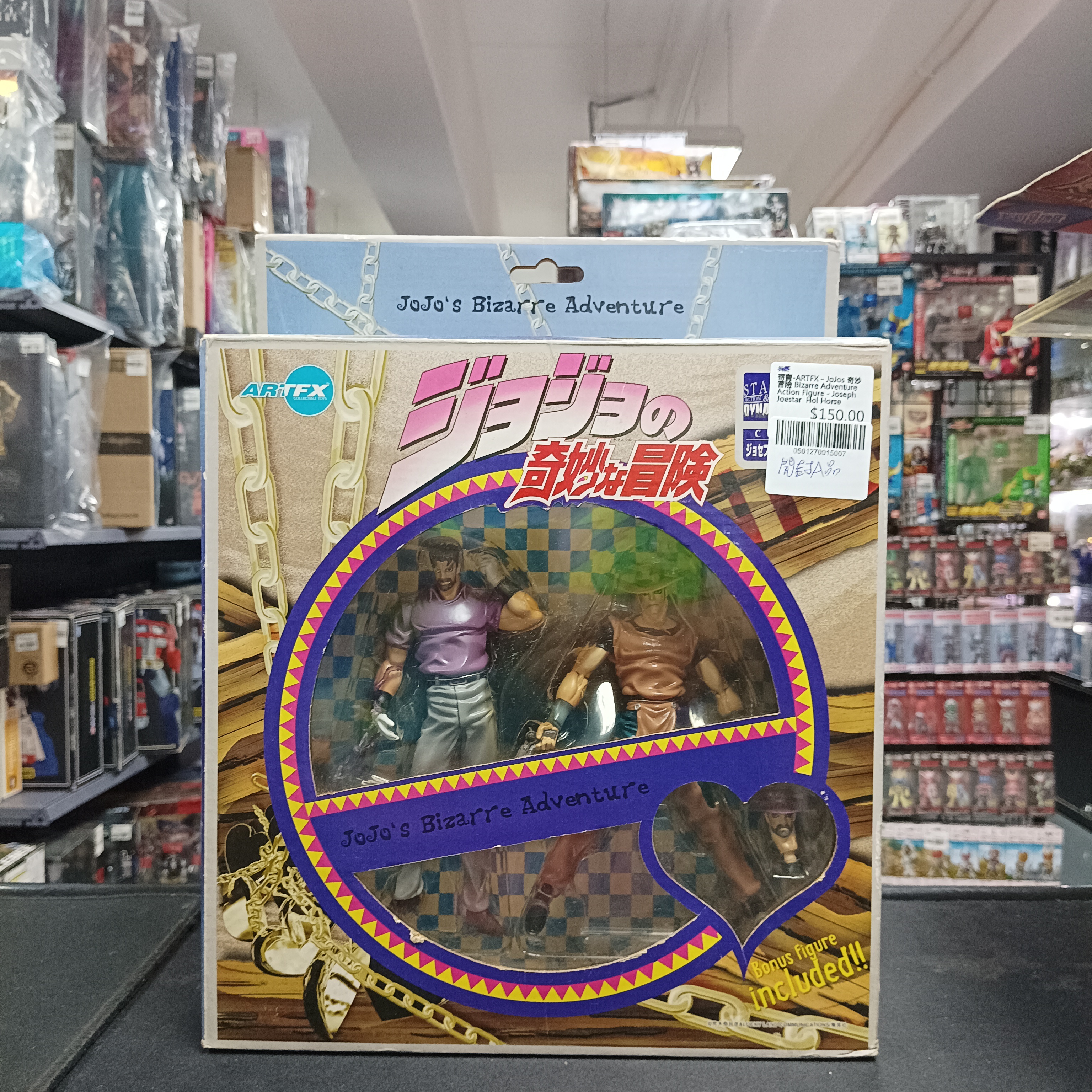 寄賣-ARTFX - JoJo’s 奇妙冒險 Bizarre Adventure Action Figure - Joseph Joestar & Hol Horse