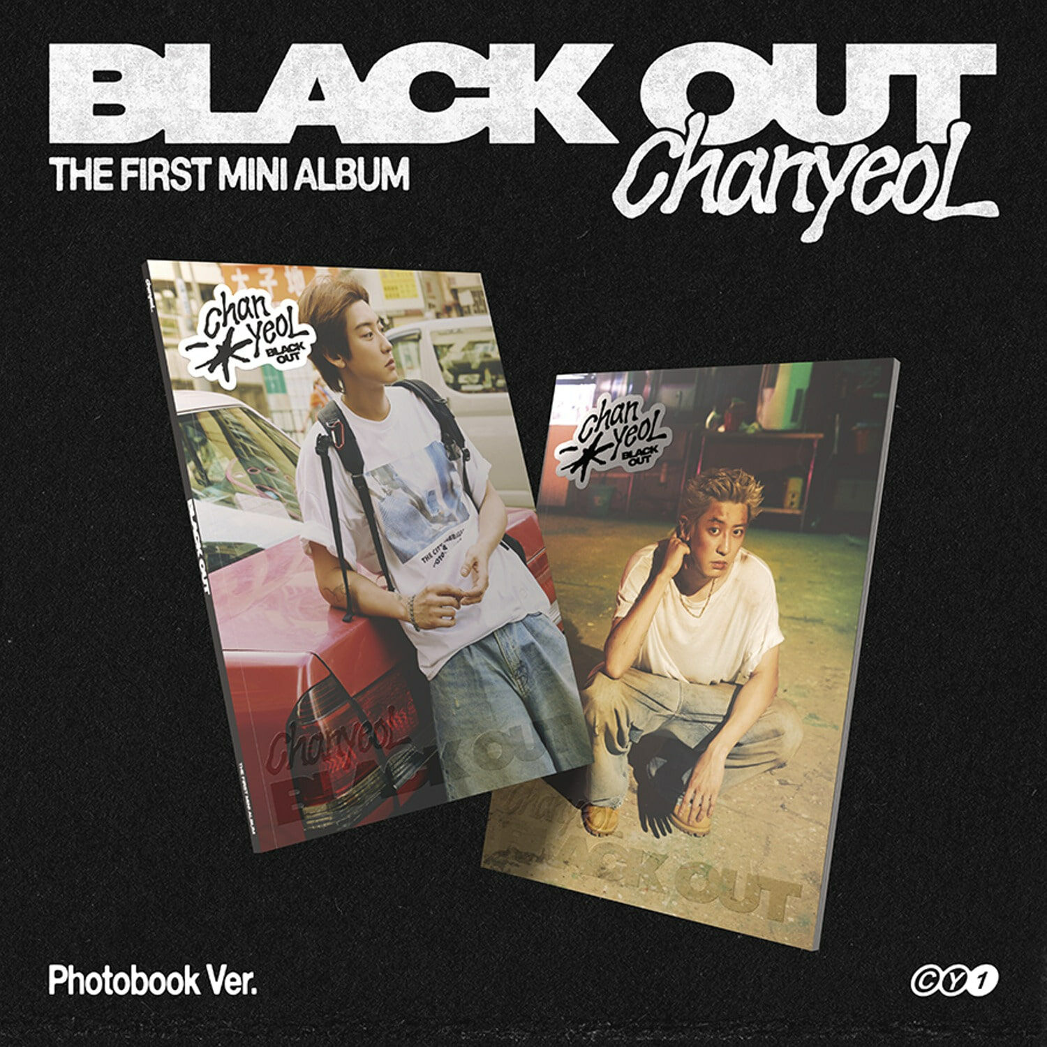 Chanyeol 1st mini album < Black out > Album