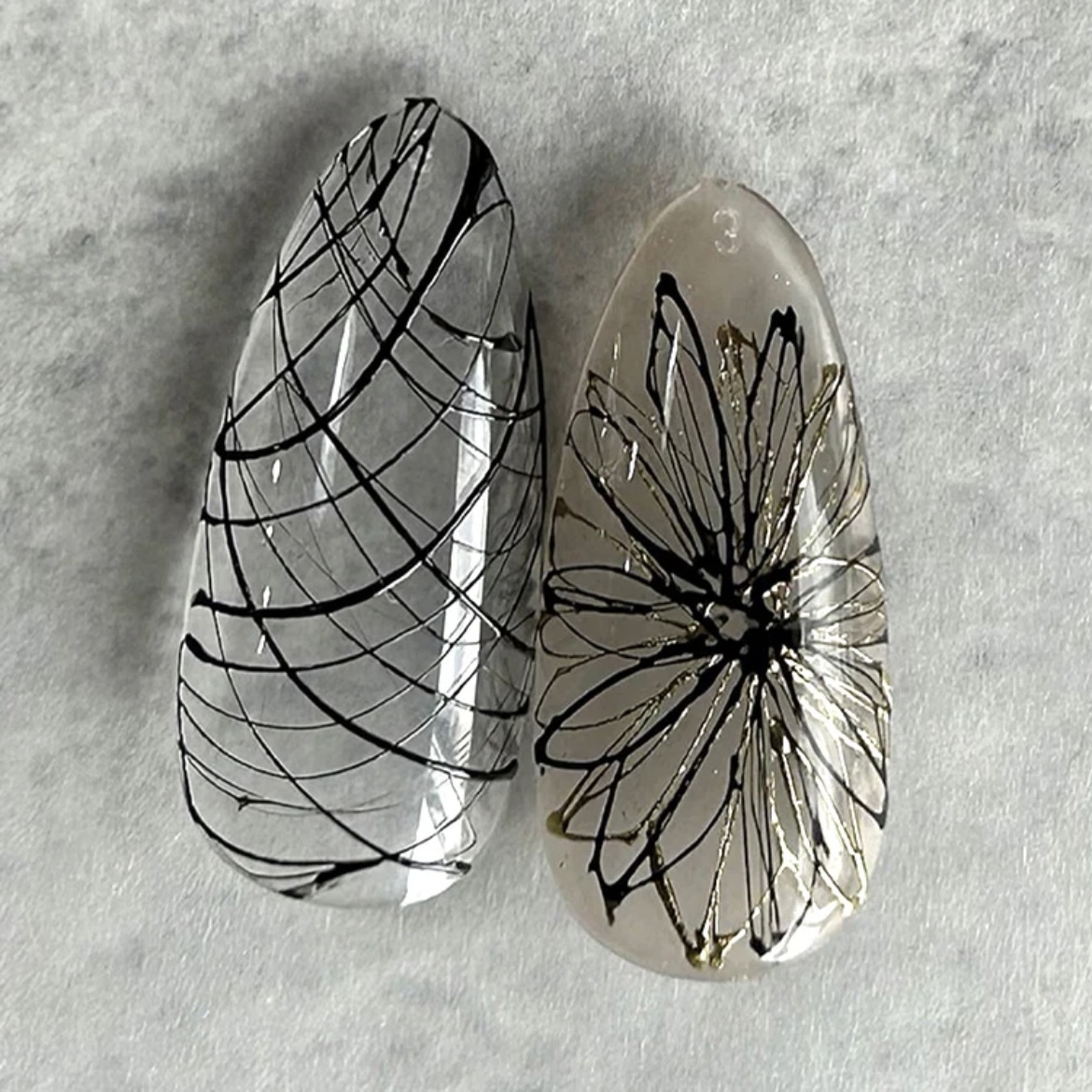 Ageha  拉絲Gel 🖤 stretch liner black