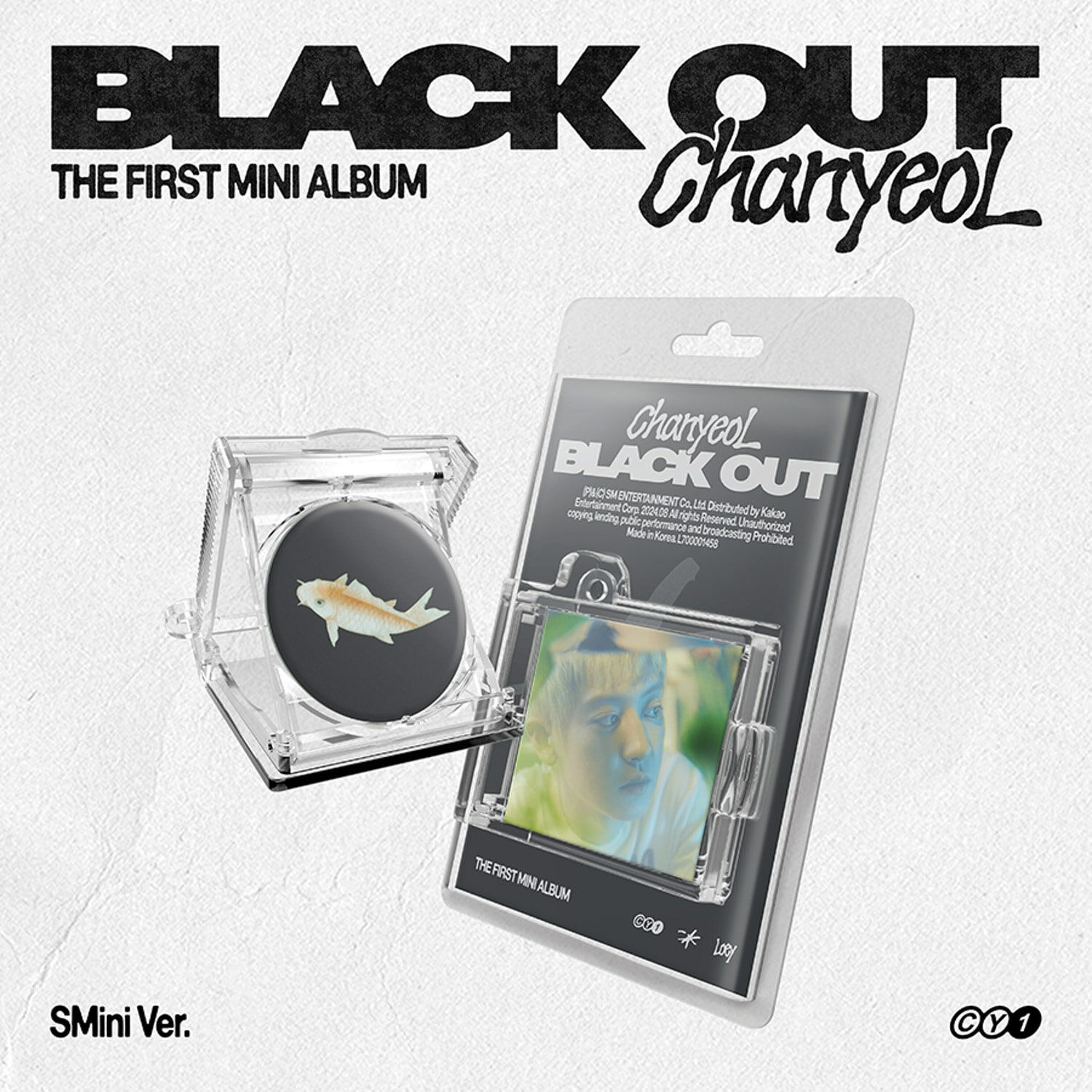 Chanyeol 1st mini album < Black out > SMINI  ver