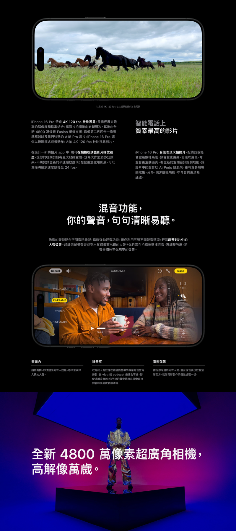 Apple iPhone 16 pro  智能手機