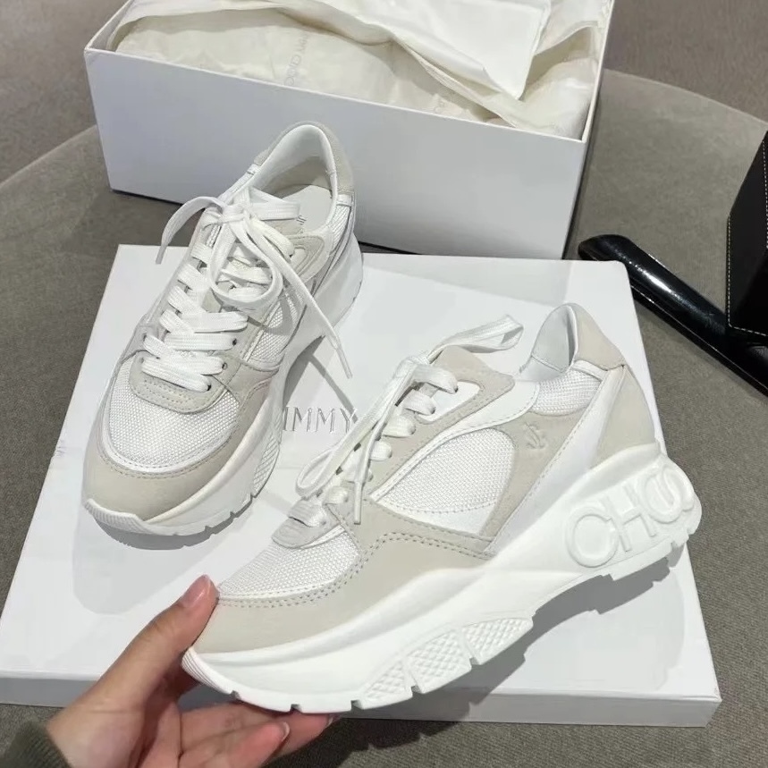 Jimmy Choo Landon sneakers optical white