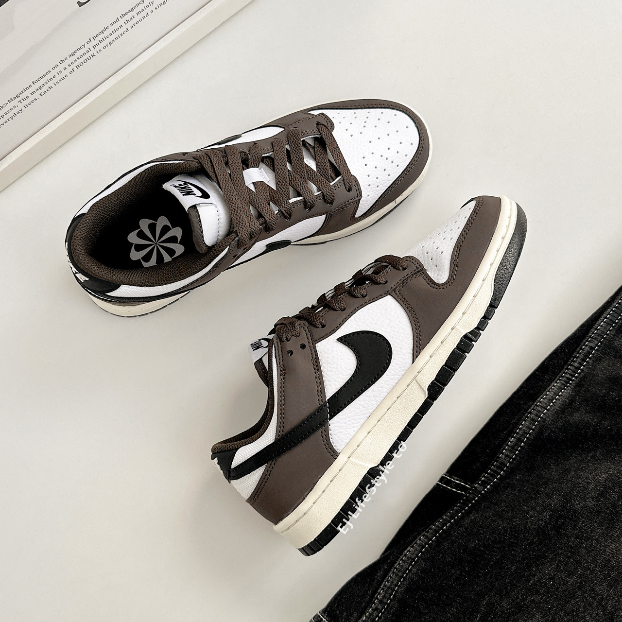 NIKE DUNK LOW 摩卡 奶油底 咖啡色 倒勾平民版 TRAVIS SCOTT 男鞋 HF4292-200 / 調貨