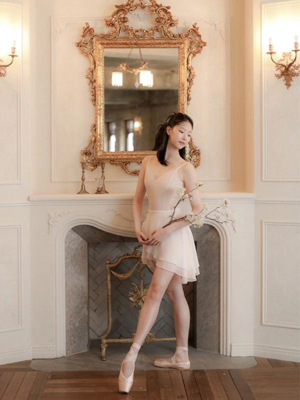 韓國iiLaire  【IL - Windy SK 雙層綁帶紗裙】