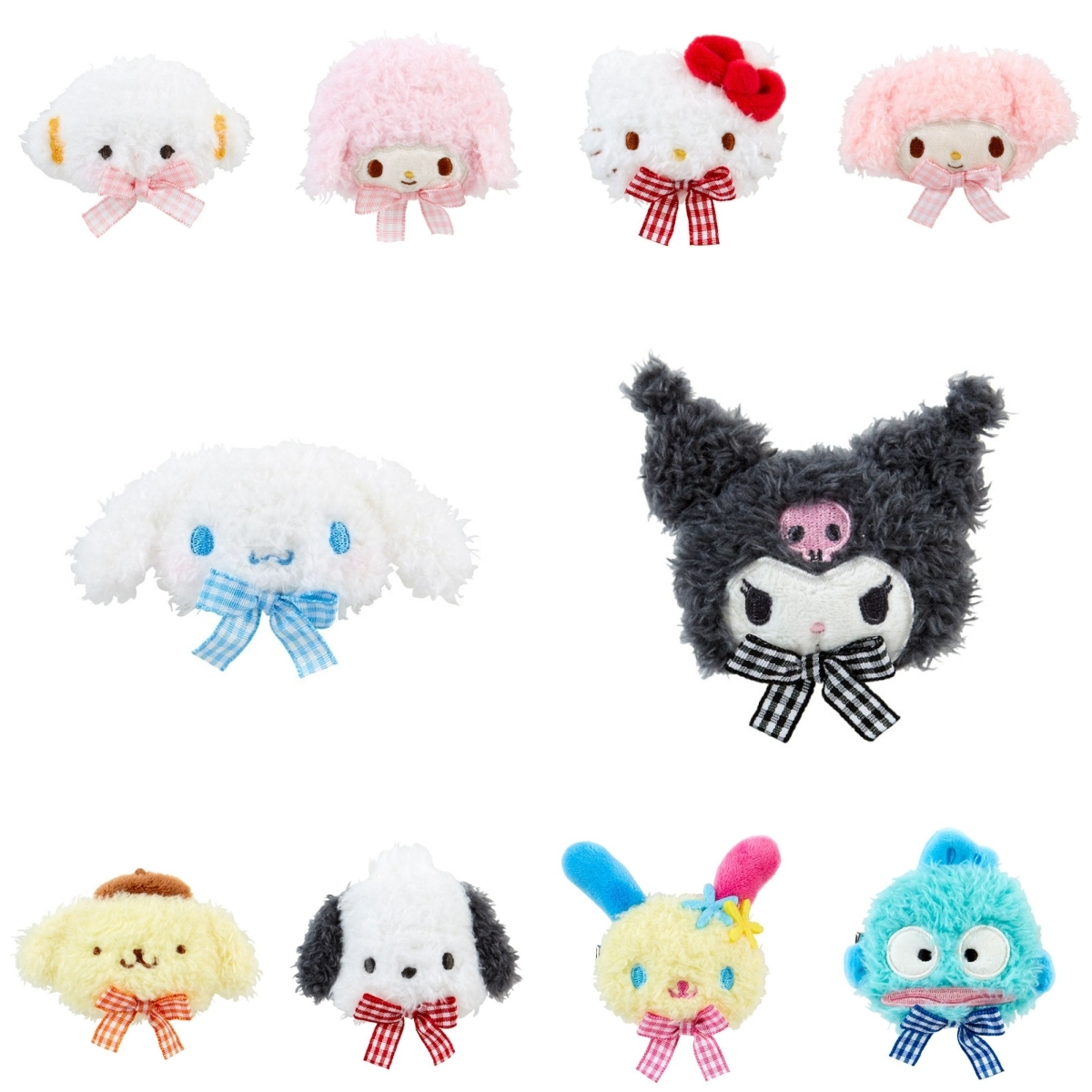 現貨┃日本 三麗鷗 KITTY 絨毛系列 髮夾