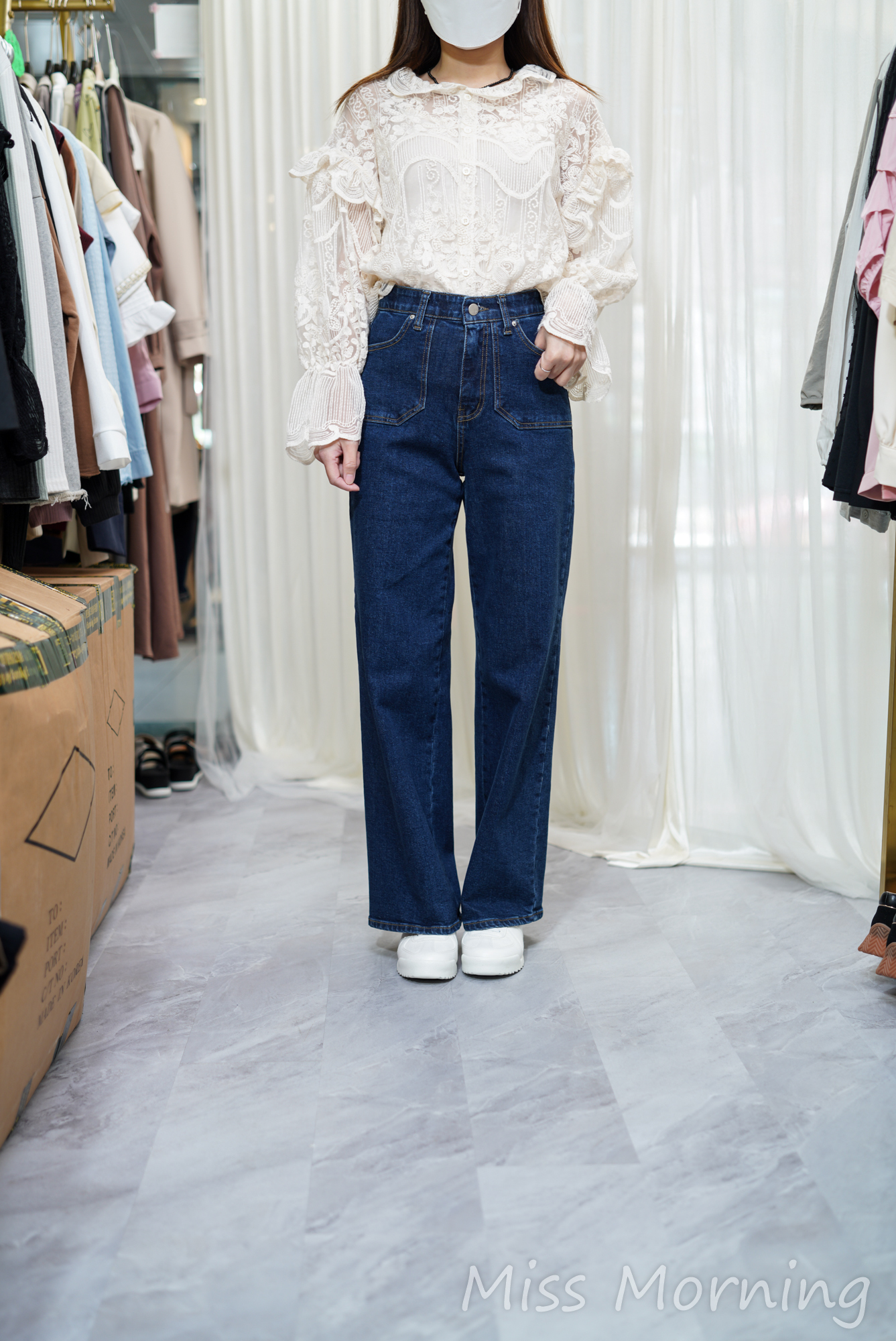 全刺繡華麗一套2件(14139)