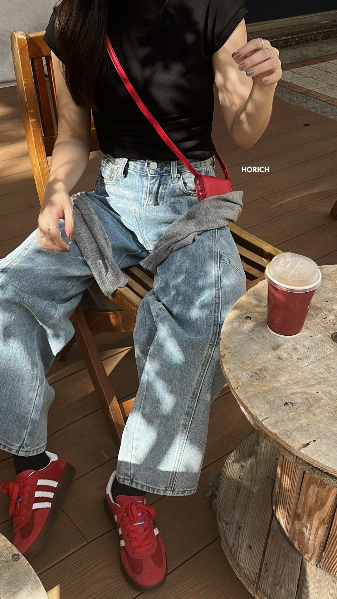 𝗗𝗲𝗰.𝟮𝟯 / 10381-今年必收牛仔寬鬆繭型褲(5色)S-XL / 淺藍