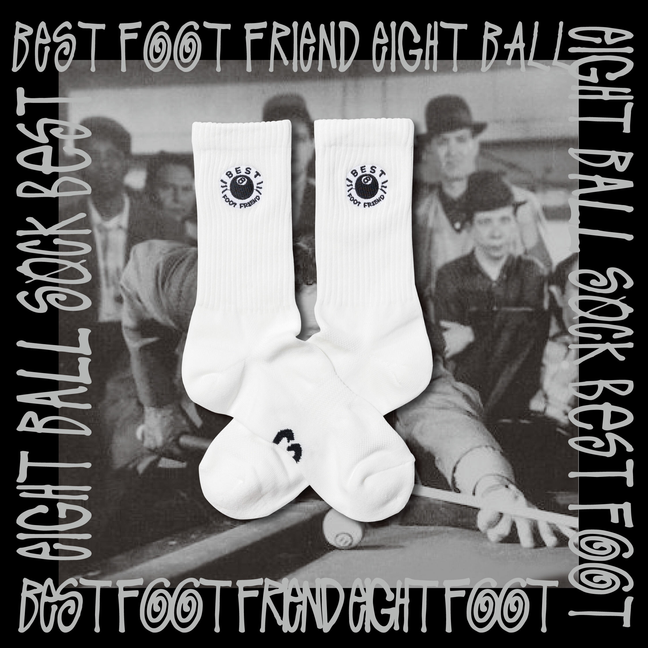 BFF 8Ball Socks 撞球 兩色 BF24016