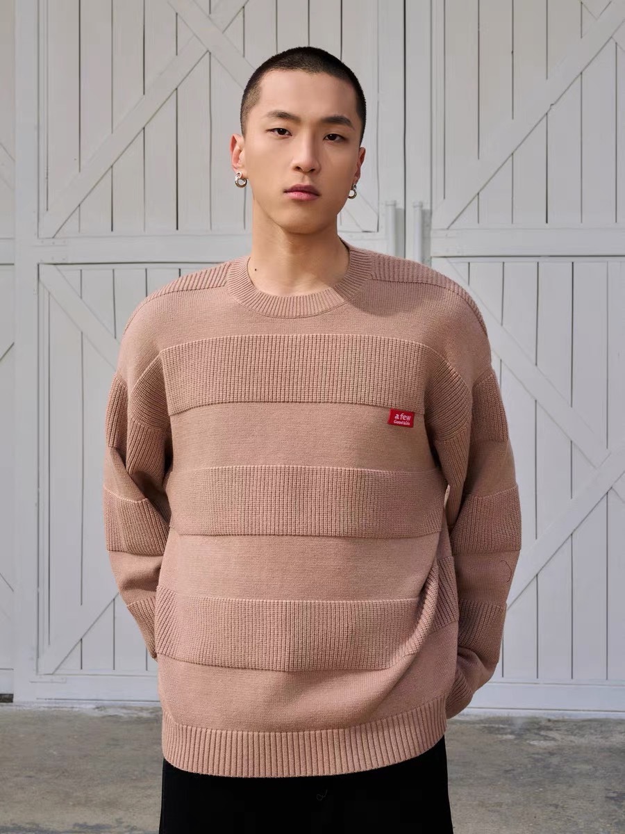 AFGK 條紋肌理針織毛衣 A FEW GOOD KIDS