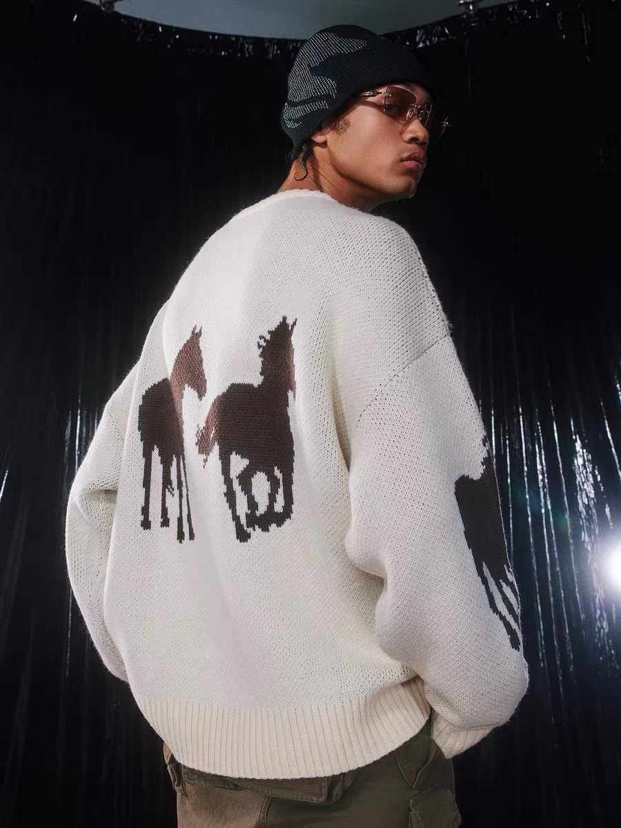 AFGK 黑馬季節·提花針織毛衣 A FEW GOOD KIDS