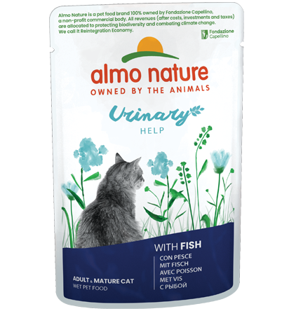 Almo Nature - 尿道護理主食鮮包 (魚) Urinary Help (Fish) 70g